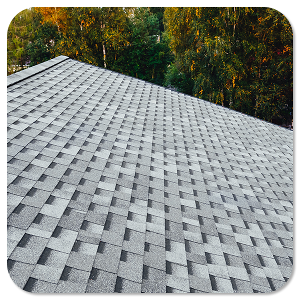 roof with nice shingles