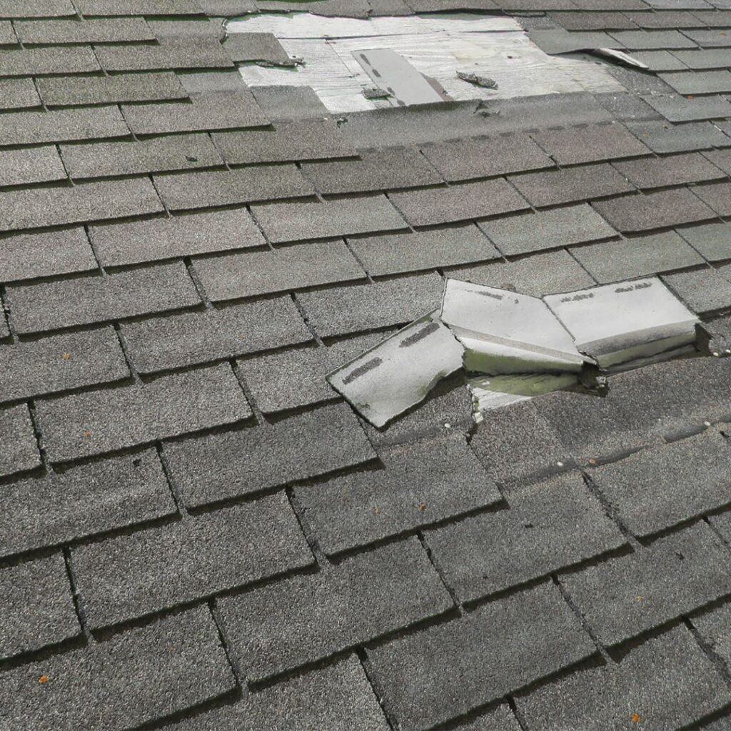 hail roof damage