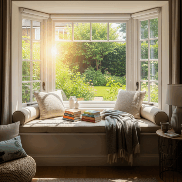 beautiful window nook