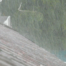 hail hitting a roof